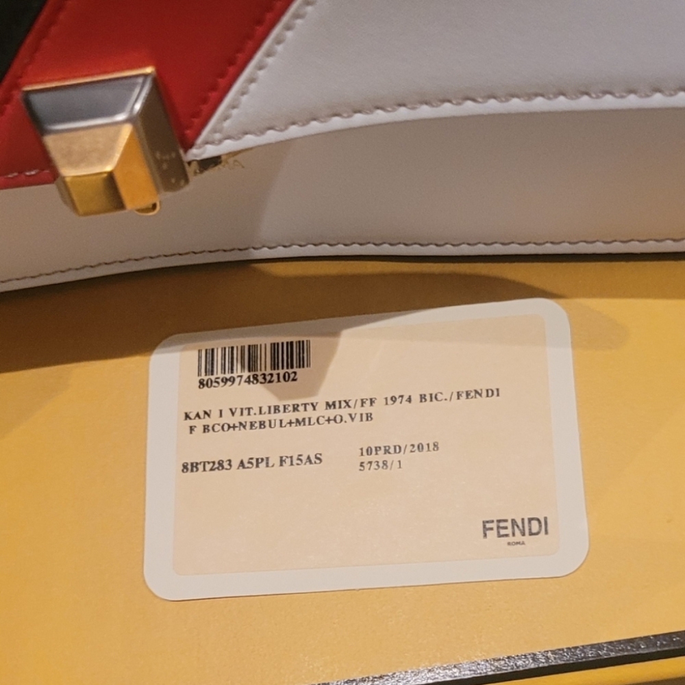 FENDI Mania Kan I Shoulder Bag - Picture 11 of 16